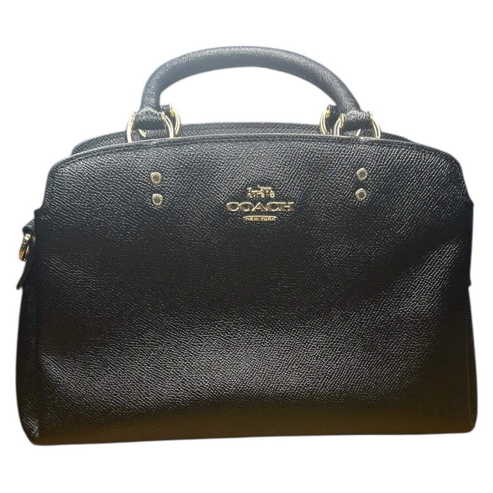 Coach Mini Lillie Carryall Crossbody Shoulder Bag Black